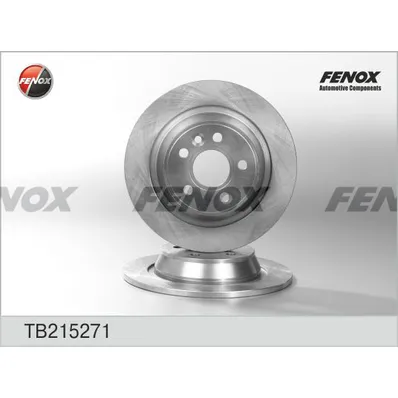 Диск тормозной задний FORD MONDEO IV/GALAXY II/S-MAX/KUGA 08-> FENOX TB215271