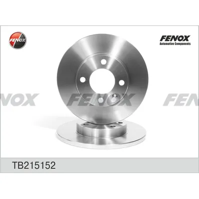 Диск тормозной AUDI 80 78-86, VW GOLF 74-92, JETTA 74-91, PASSAT FENOX TB215152