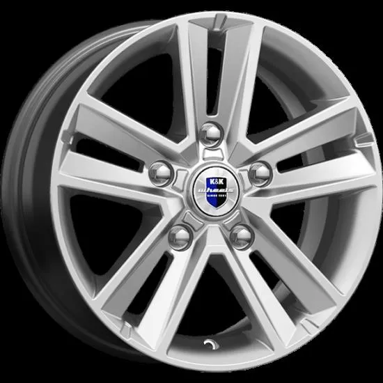 Диск литой R16 6.5J 5x139.7/98 ET40 КИК Арена сильвер 74832SK