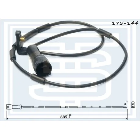 Датчик тормозной OPEL ASTRA F передний STARKE 175144
