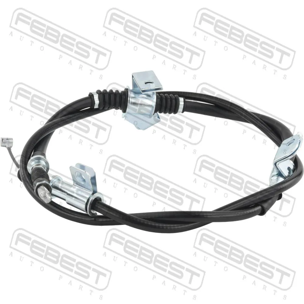 Трос ручного тормоза левый FEBEST 12100-H1VLALH