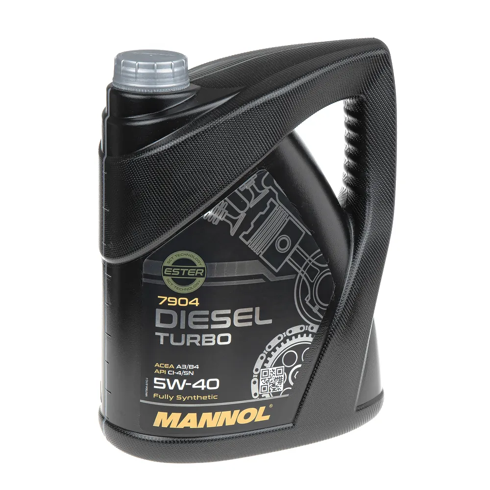 Масло моторное MANNOL Diesel Turbo 5W-40 синтетическое 5 л 1011