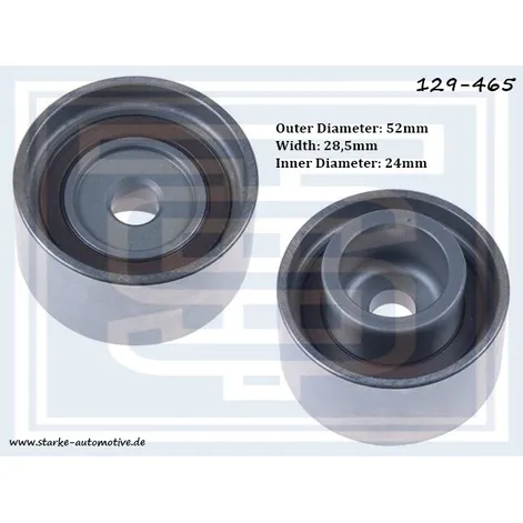 Ролик обводной ремня ГРМ MAZDA 323 VI / MAZDA 626 IV-V 1,8-2,0 STARKE 129-465