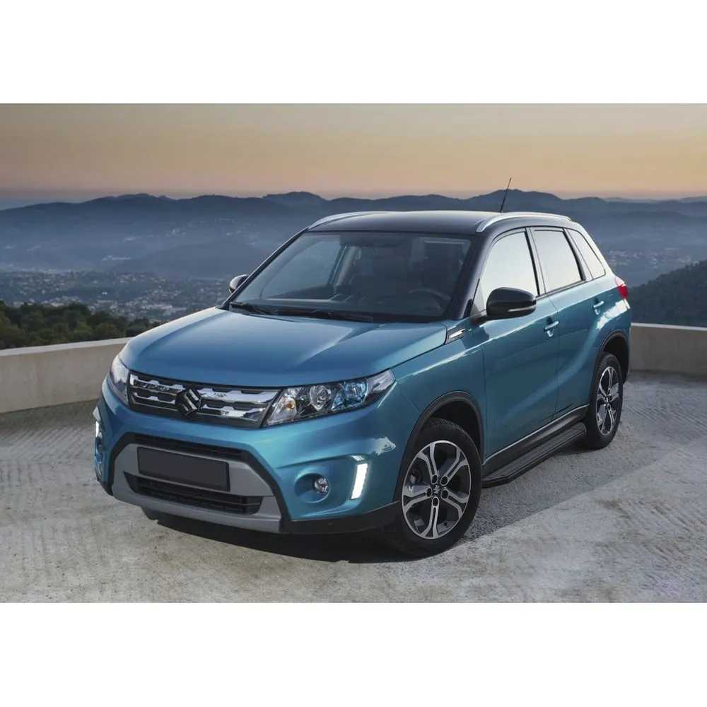Порог-площадка Premium-Black A160ALB + комплект крепежа, RIVAL, Suzuki Vitara 2015- Suzuki Vitara IV 2015-2018 A160ALB.5503.1