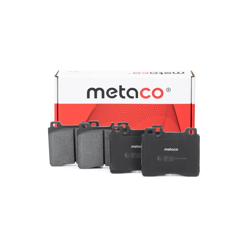 Колодки тормозные передние к-кт MB W140 91-99 Metaco 3000-310