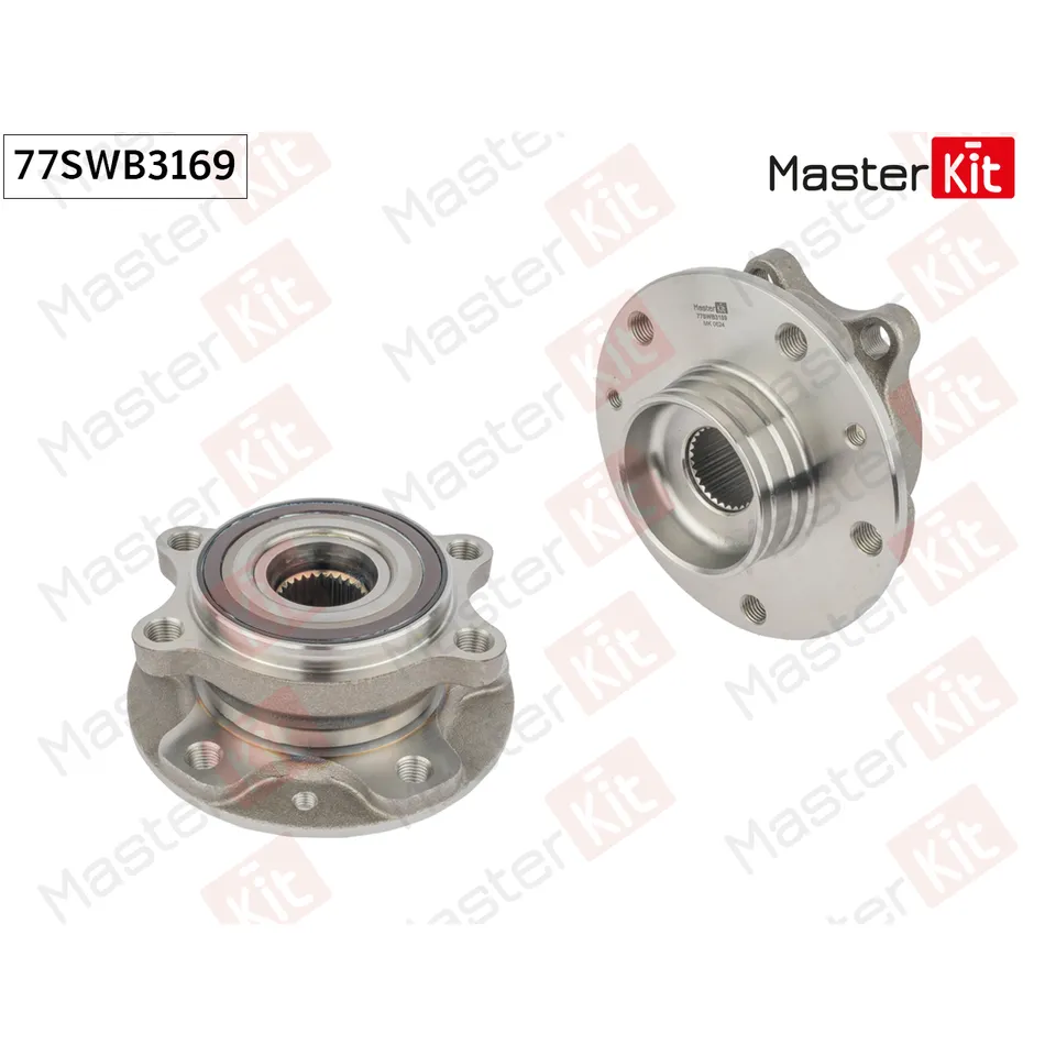 Ступица в сборе с подшипником перед. Nissan QASHQAI II (J11, J11_)/Renault MASTERKIT 77SWB3169