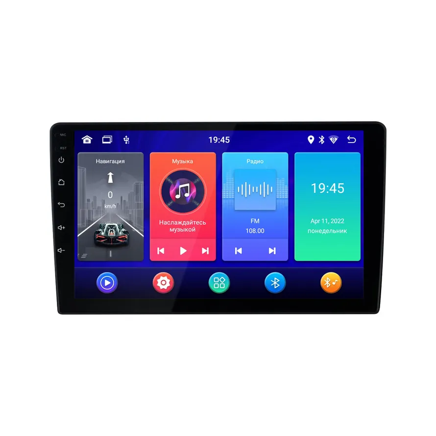 Автомобильная мультимедийная система , BT, QLED, Android 10,1280*720, wi-fi, 10 INCAR Incar ANB-7710