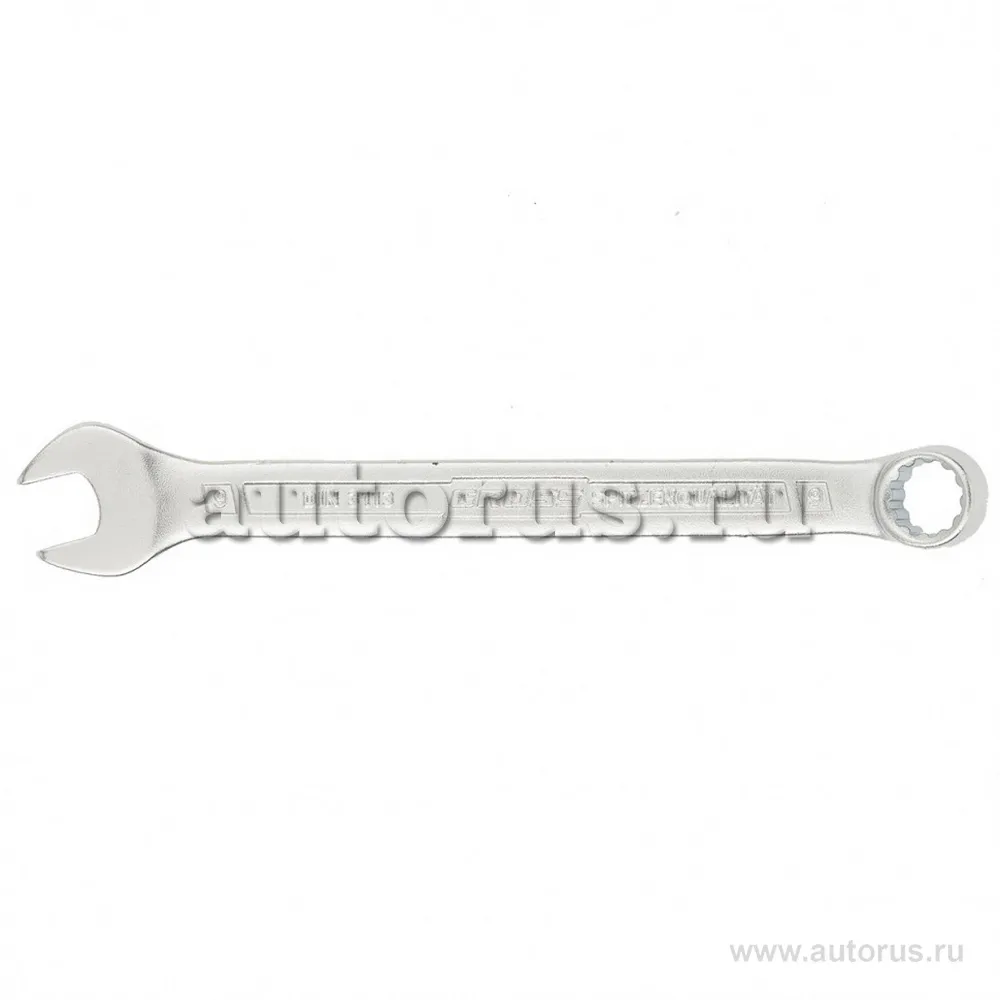 Ключ комбинированный 9 мм, CrV, холодный штамп GROSS 15128