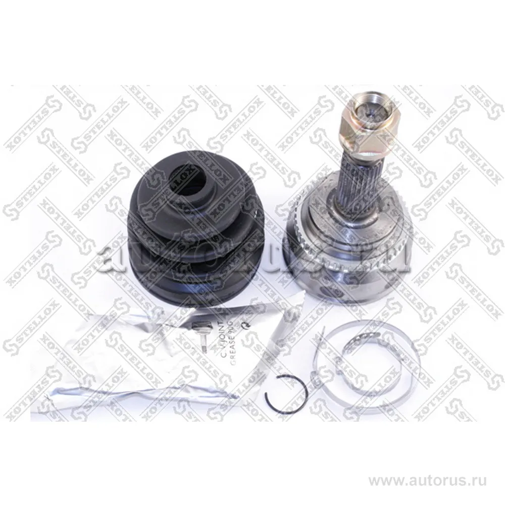 ШРУС наружный к-кт ABS, 25075 Toyota Corolla Verso 2.0D-4D 02> STELLOX 150 1669-SX