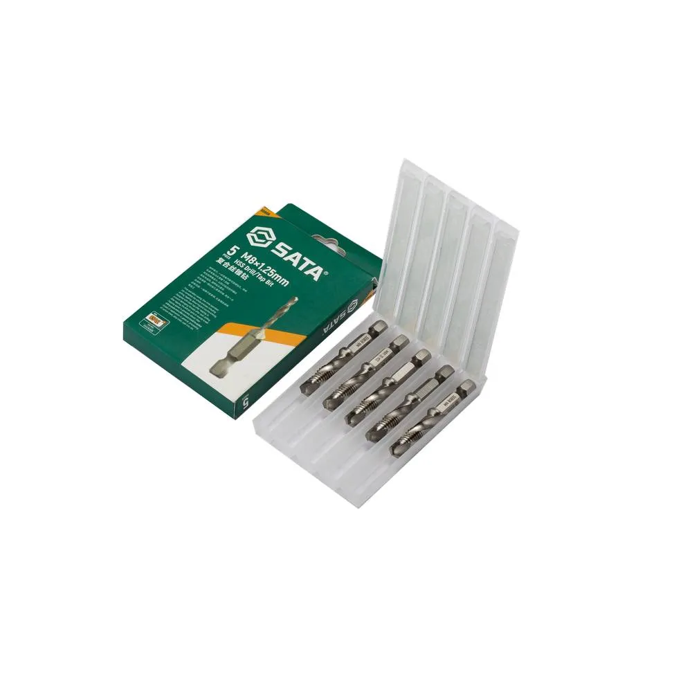 Метчик M 8х1.25 мм, уп. 5шт. SATA 50808