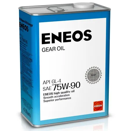 Масло трансмиссионное ENEOS Gear GL-4 75W90 синтетическое 4 л 8809478942513
