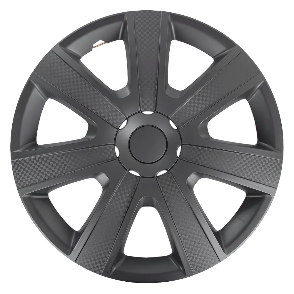 Колпаки R15 Hadar 4шт (черно-матовые с текстурой) ABS-пластик ARNEZI A0702015