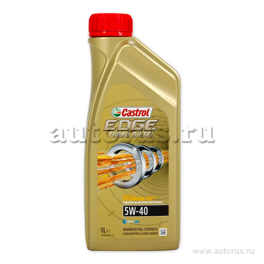Масло моторное CASTROL EDGE Turbo Diesel 5W-40 1 л 15BB03
