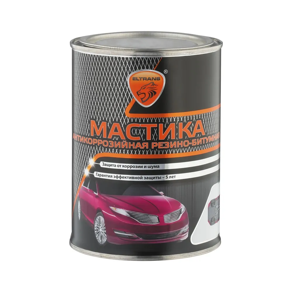 Мастика резино-битумная 1 л ELTRANS EL-0209.01