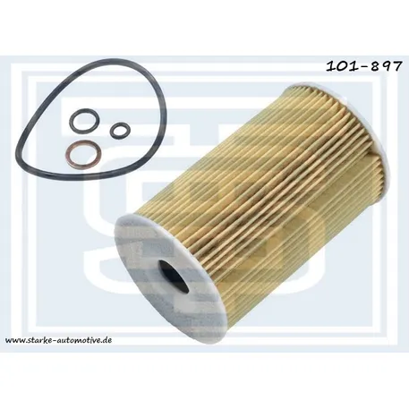 Фильтр масляный BMW M43/M44 E36/E46 / E34 (518i) STARKE 101-897