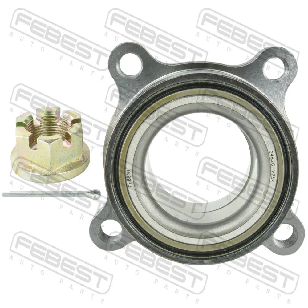 Ступица передняя MITSUBISHI PAJERO/MONTERO 2006.08- FEBEST 0482G-V75F