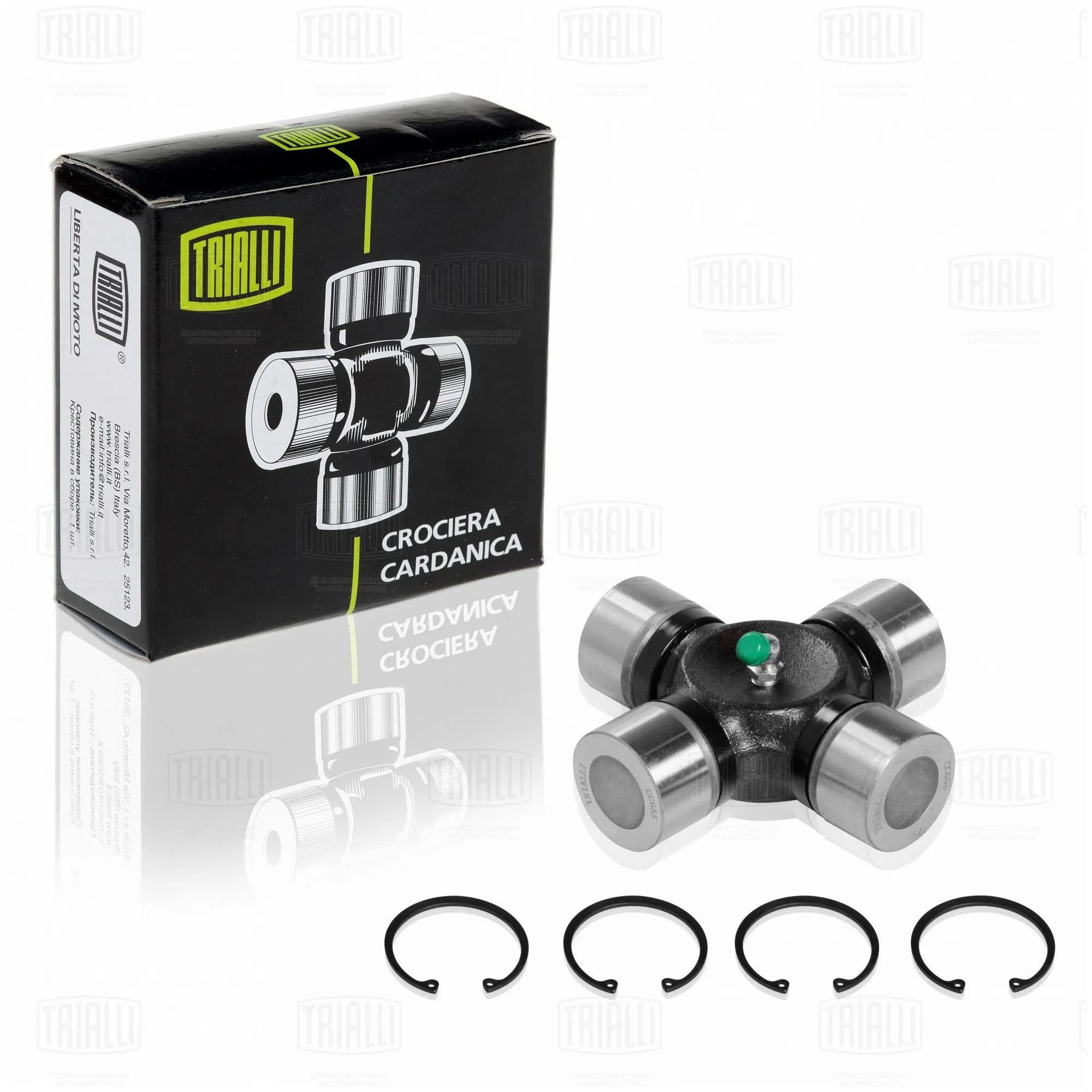 Крестовина для а/м ГАЗон Next (14-)/ПАЗ Вектор Next (14-) (34,95х106,3) TRIALLI CC 655