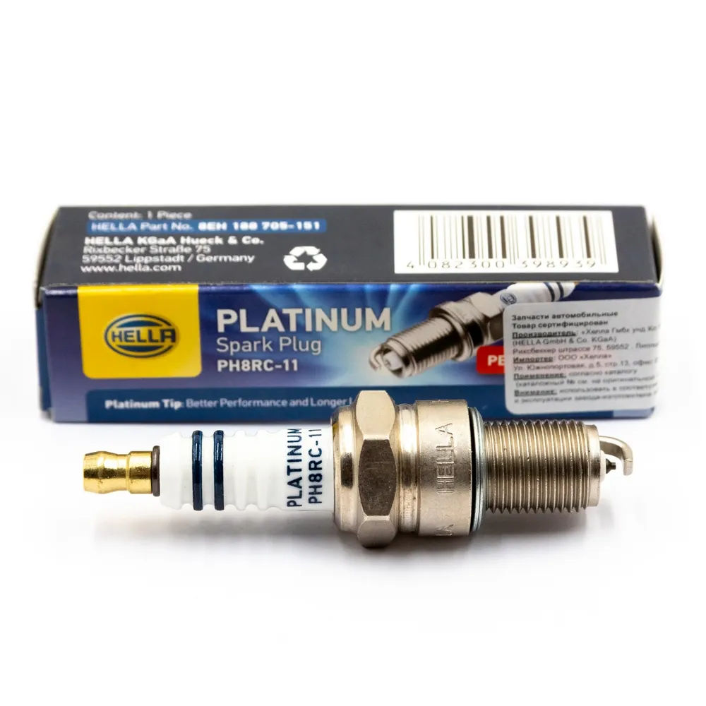 Свеча зажигания Platinum PH8RC-11 HELLA 8EH188705-151
