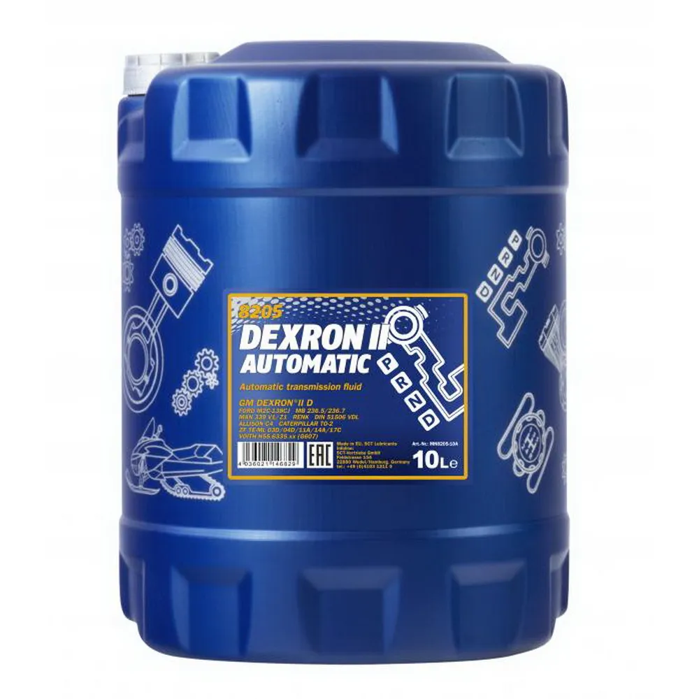 Трансмиссионное масло ATF Dexron II D 10л.