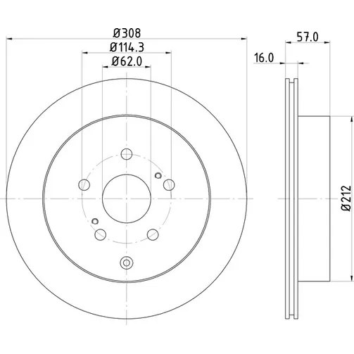 Диск тормозной NISSHINBO ND9017K