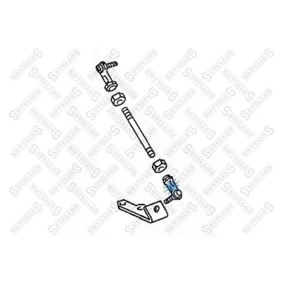 Наконечник тяги КПП нижн. накруч. RHT L STELLOX 8600024_SX