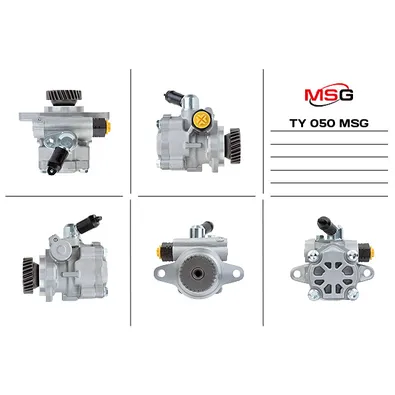 Насос гидроусилителя руля TOYOTA LAND CRUISER 4.5D 2008- MSG TY050