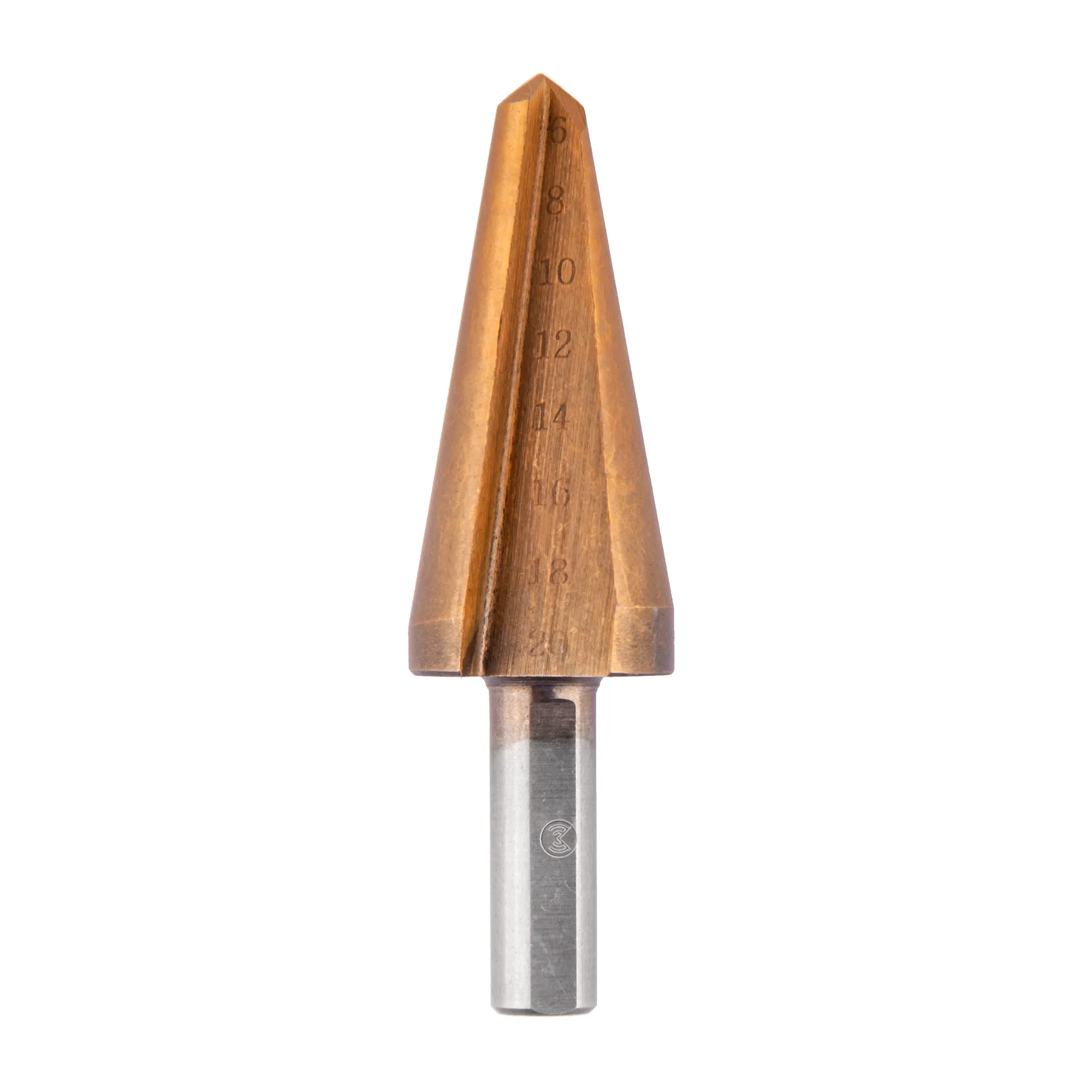 Сверло конусное по мет. 6-20 мм, HSS, с прямой режущей кромкой, MONOGRAM Basis Monogram 101-095