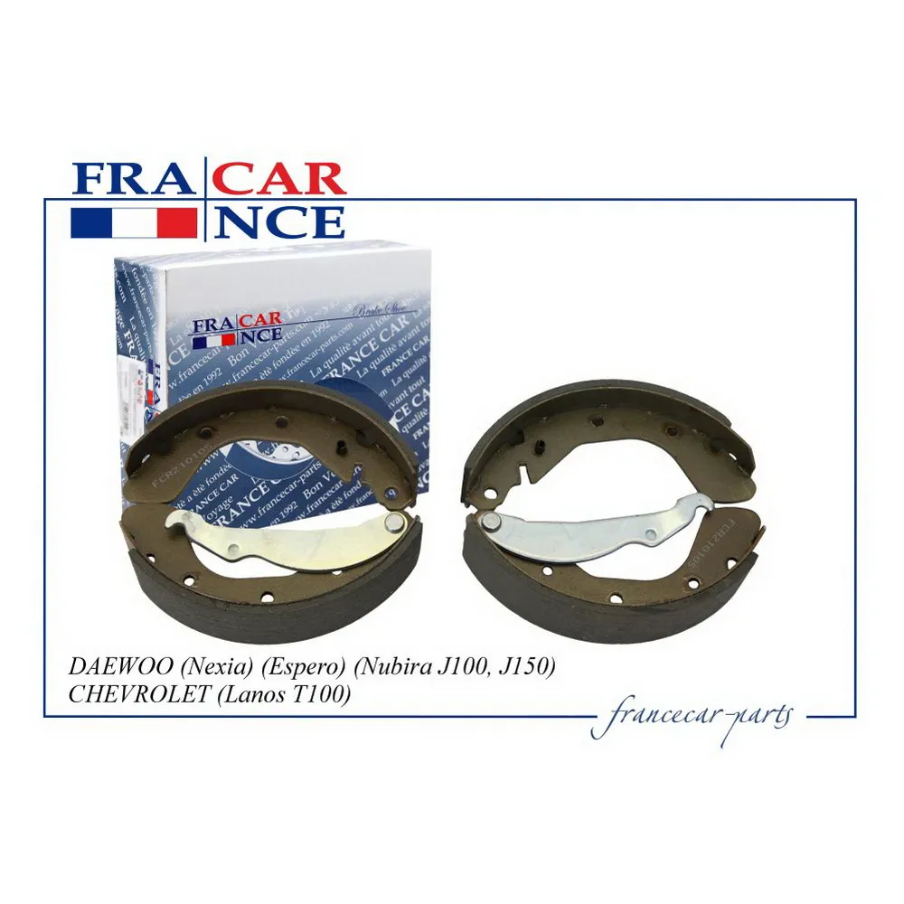Колодки тормозные барабанные FRANCE CAR FCR210105