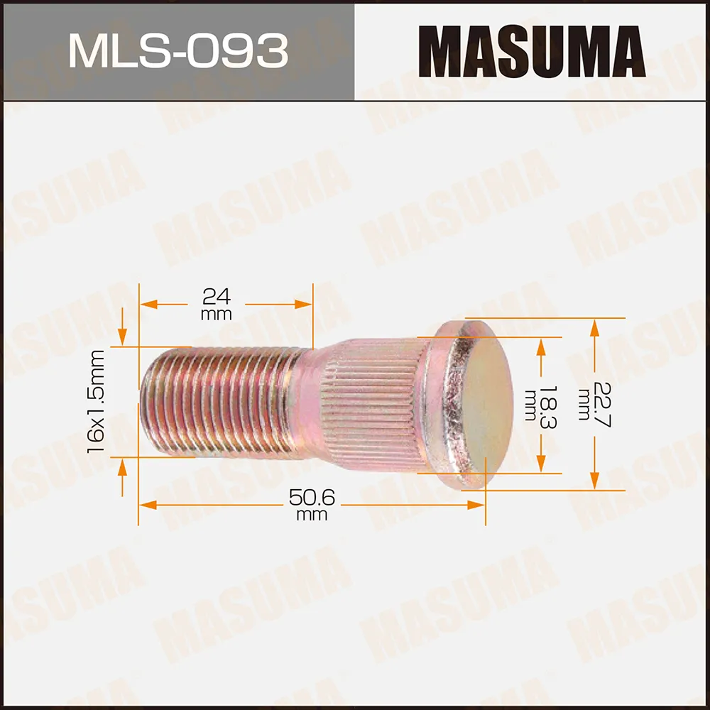 Шпилька для грузовика MASUMA MLS-093