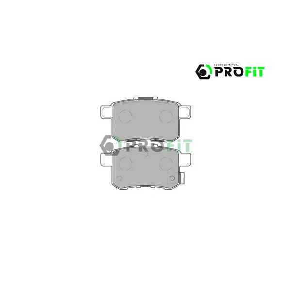 Колодки тормозные_HONDA ACCORD IX 08- REAR