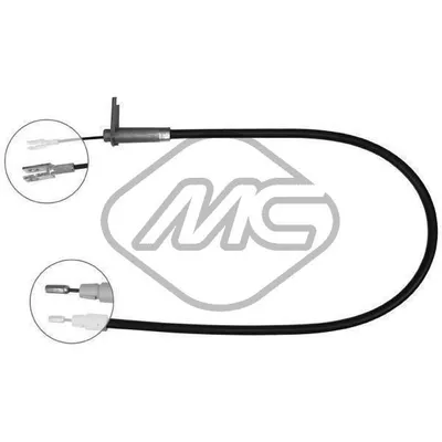 Трос ручника MER CLASSE C ALL DX-RH Metalcaucho 80972