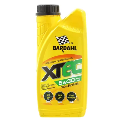Масло моторное Bardahl XTEC 5W-30 C3 синтетическое 1 л 36301