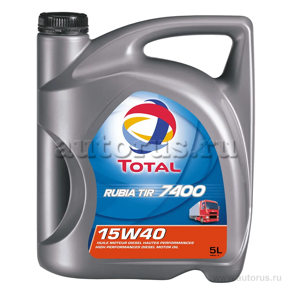Масло моторное Total Rubia TIR 7400 15W-40 5 л 148585