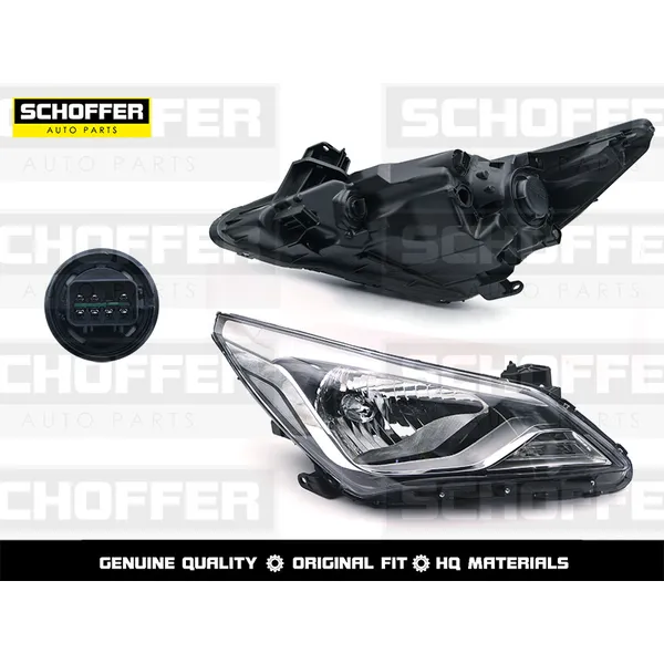 Фара правая эл.корр. Hyundai Solaris (I 2014-2017) SCHOFFER SHF12017