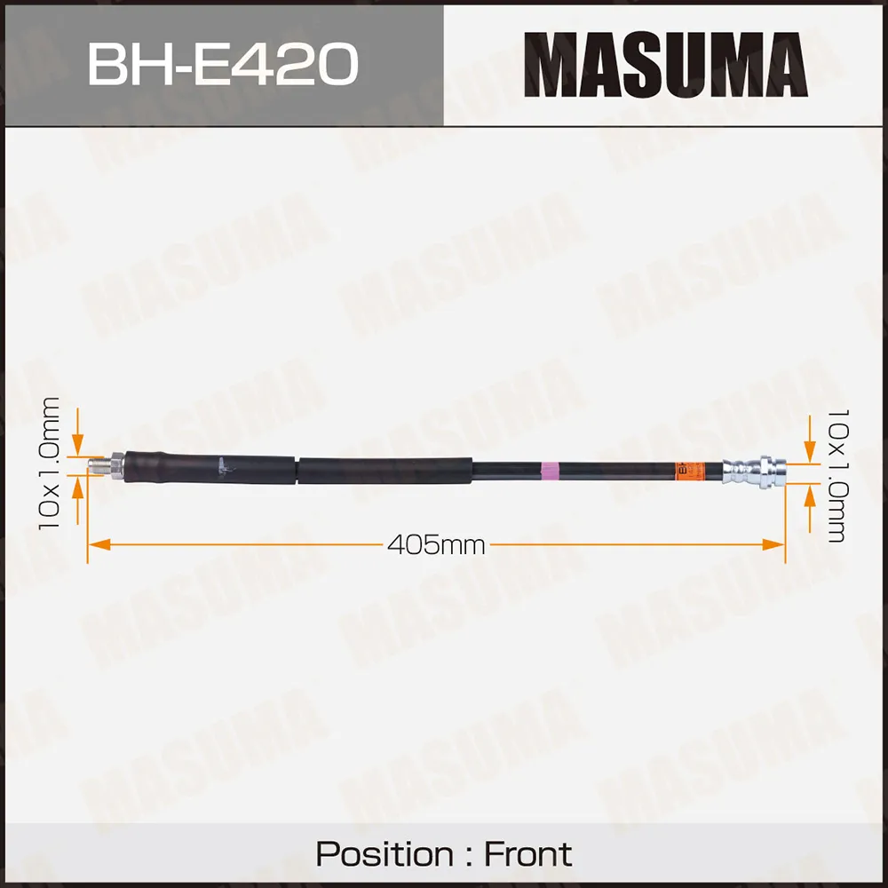 Шланг торм. пер. 0 MASUMA BHE420