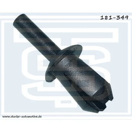 Пистон крепежный BMW / MERCEDES / AUDI/VW распорная втулка STARKE 181-349
