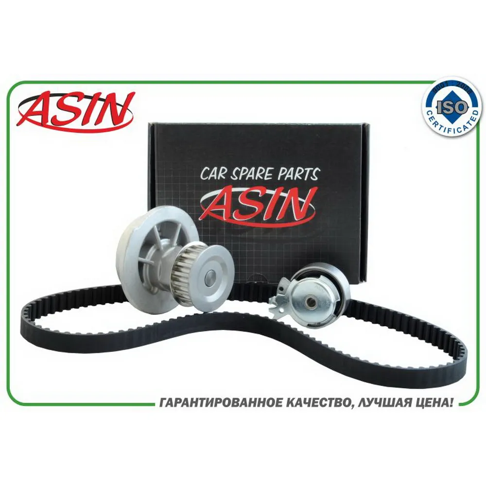 Комплект ГРМ (Nexia 8V)ASIN.KBR211 (ремень ГРМ роликпомпа) ASIN ASIN ASIN.KBR211