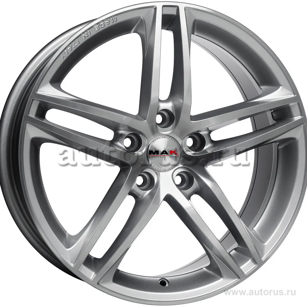 Диск литой R16 7J 5x114.3/76 ET40 MAK Variante Hyper Silver F7060IAM40FF
