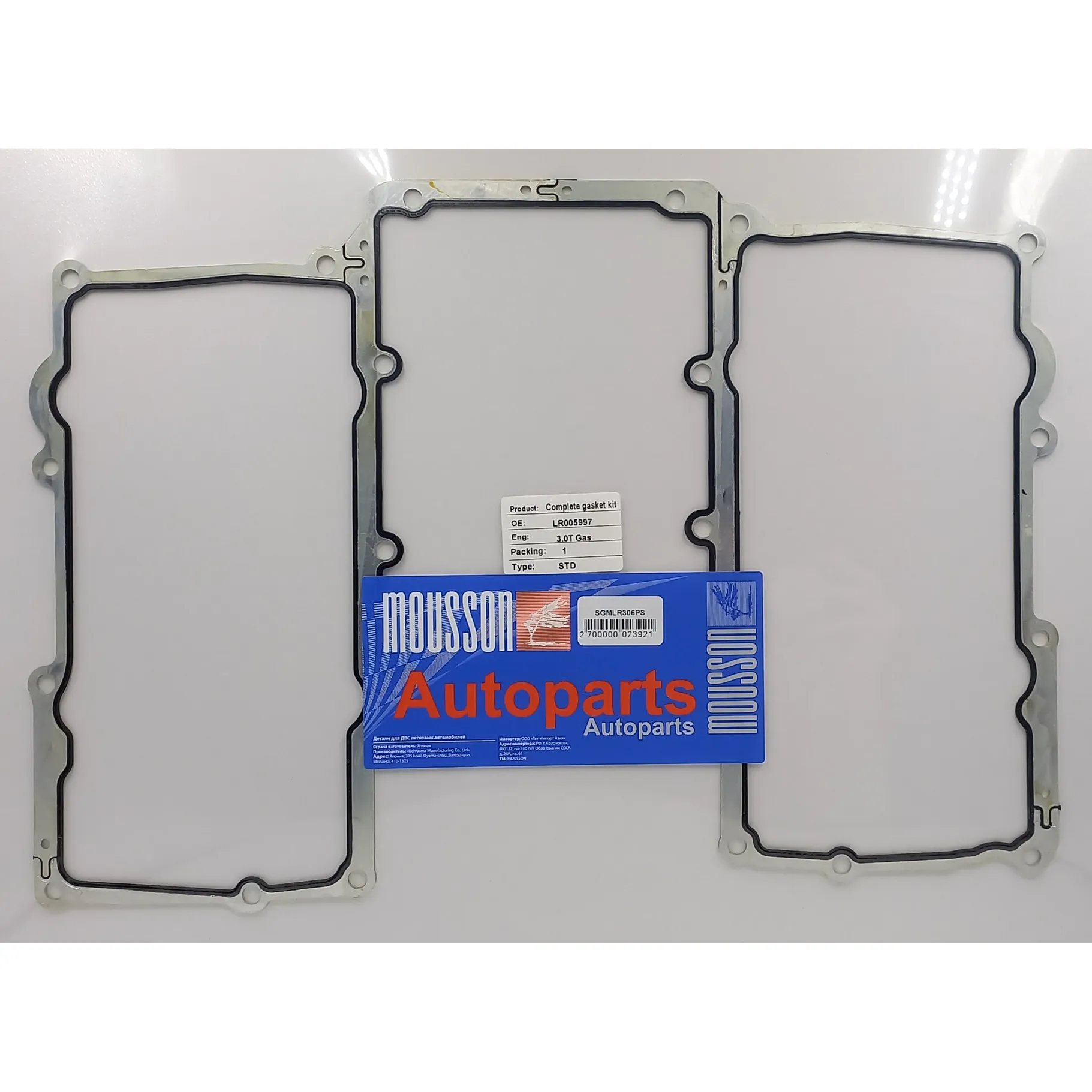 Прокладка коллектора LR 3.0T 306PS MOUSSON SGMLR306PS