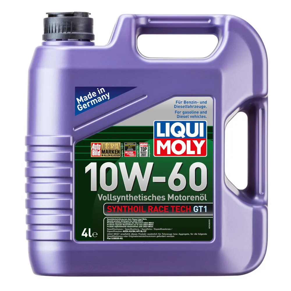 Масло моторное LIQUI MOLY Synthoil Race Tech GT1 7535