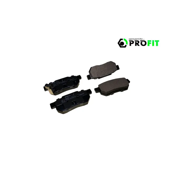 Колодки тормозные_HONDA CIVIC 89-01. JAZZ 08-. PRELUDE 89-92 REAR