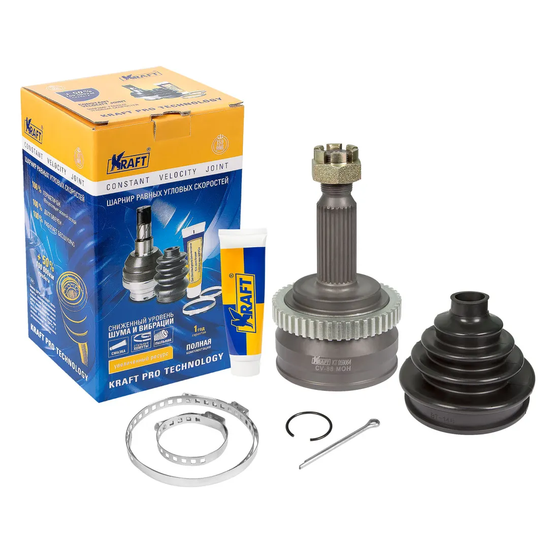 ШРУС наружный Hyundai Sonata (04-) 2.0/2.4 ABS OBERKRAFT KRAFT KT059064