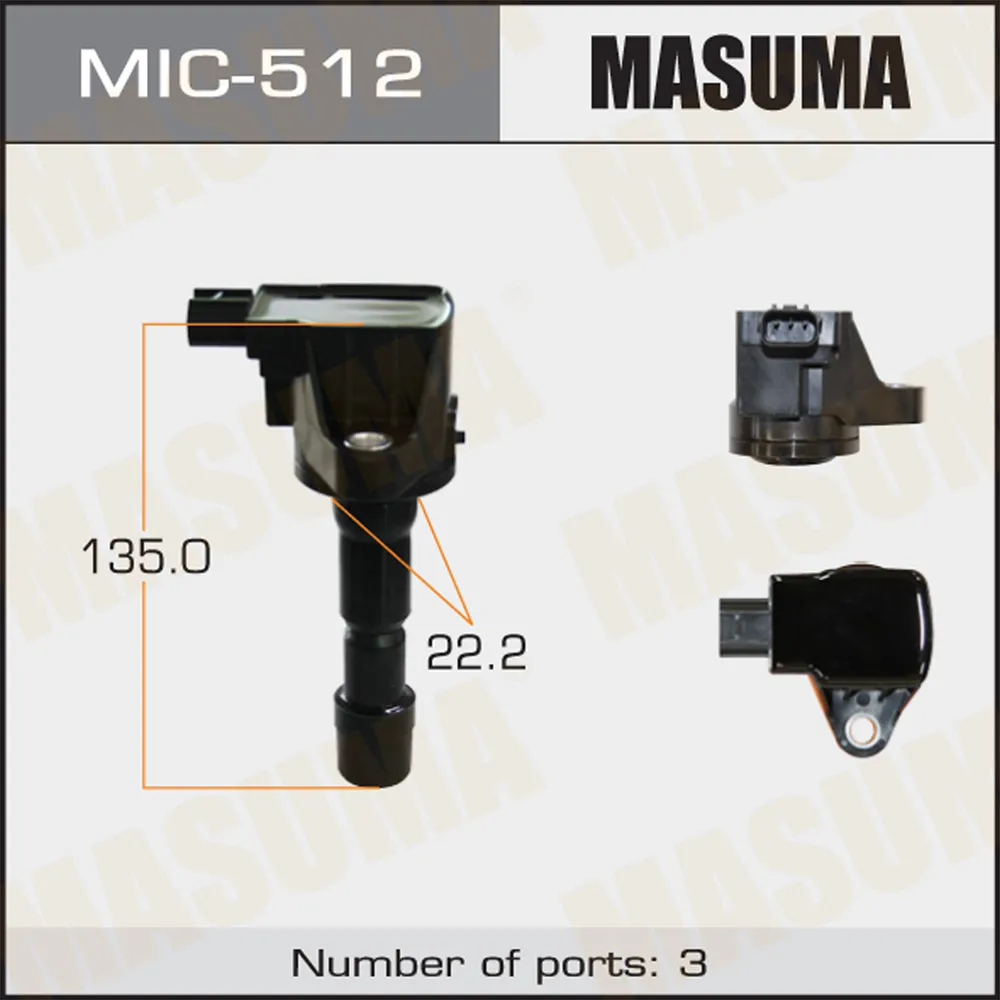 Катушка зажигания HONDA MASUMA MIC512