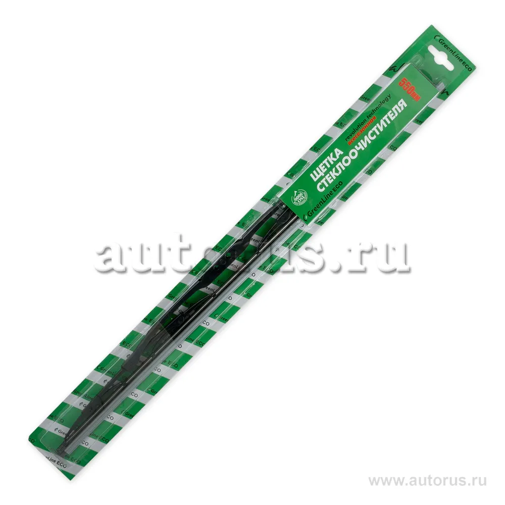 Щетка стеклоочистителя 550 мм каркасная 1 шт VK TECHNOLOGY Green Line ECO VT 05122