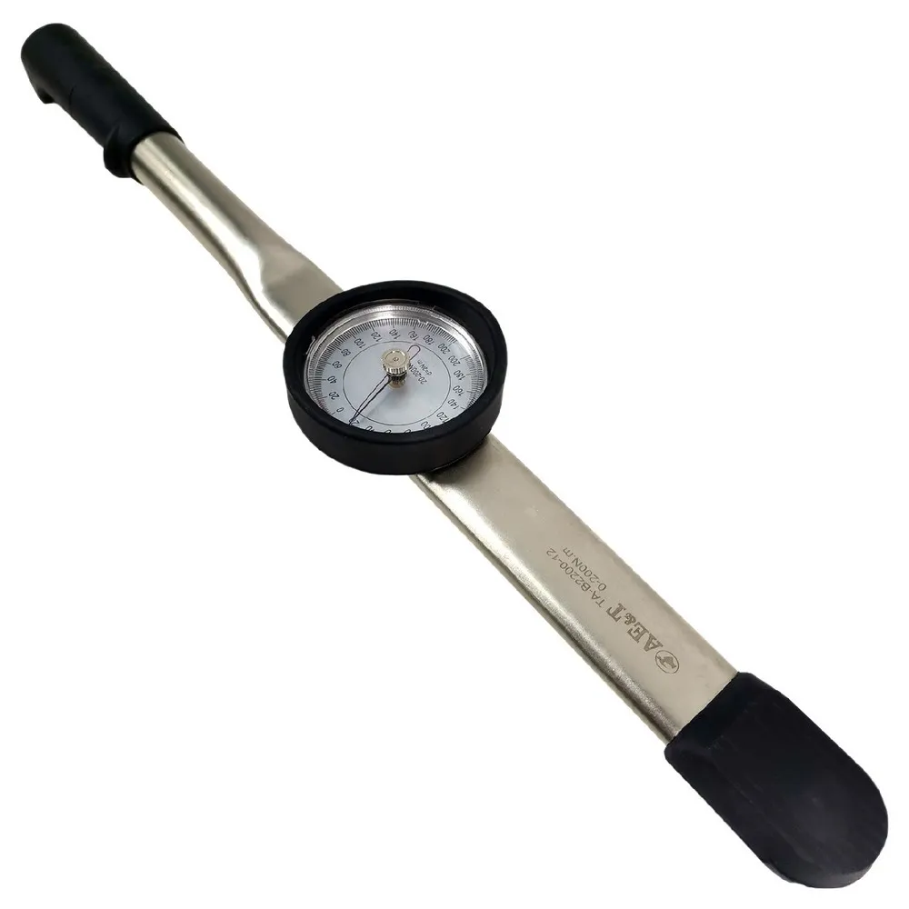 Динамометрический ключ 1/2 усилие затяжки 0-200 Нм, со шкалой индикации AE&T TA-B2200-12