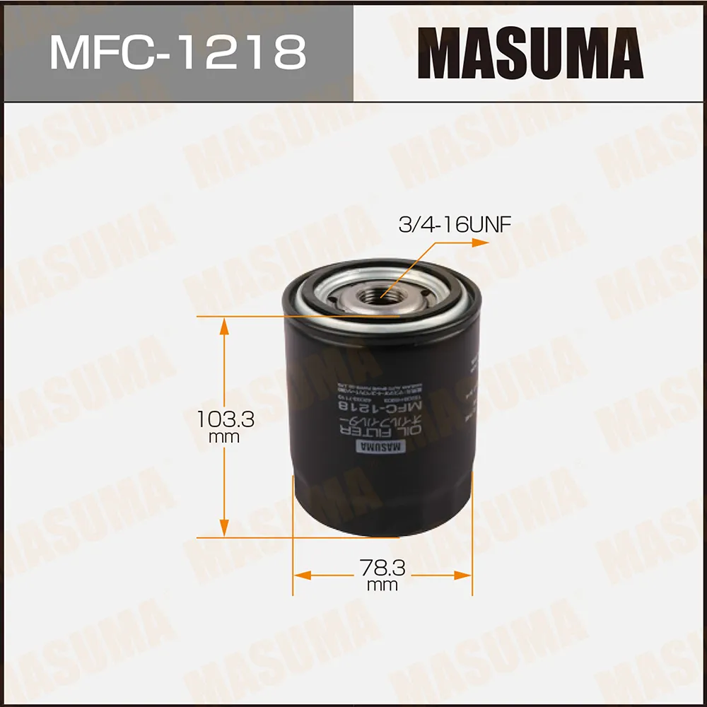 Фильтр масляный NISSAN AD MASUMA MFC-1218