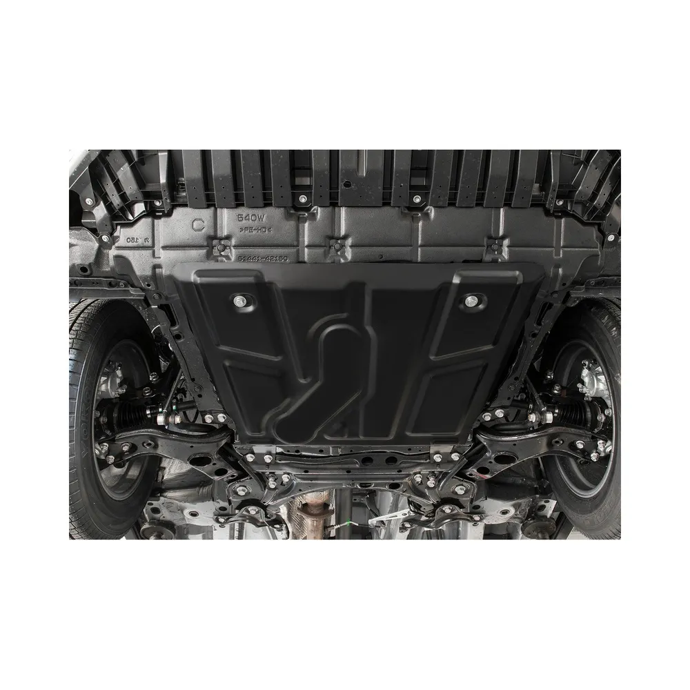 Защита картера и КПП + комплект крепежа, АвтоБРОНЯ, Сталь,Toyota RAV4 Toyota RAV4 АВТОБРОНЯ 111.05709.1