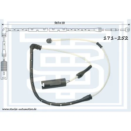 Датчик тормозной LANDROVER RANGE ROVER lll передний STARKE 171252