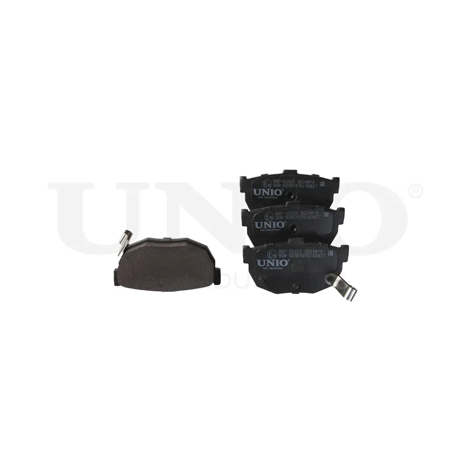 Колодки тормозные дисковые задние UNIO BRP-20425