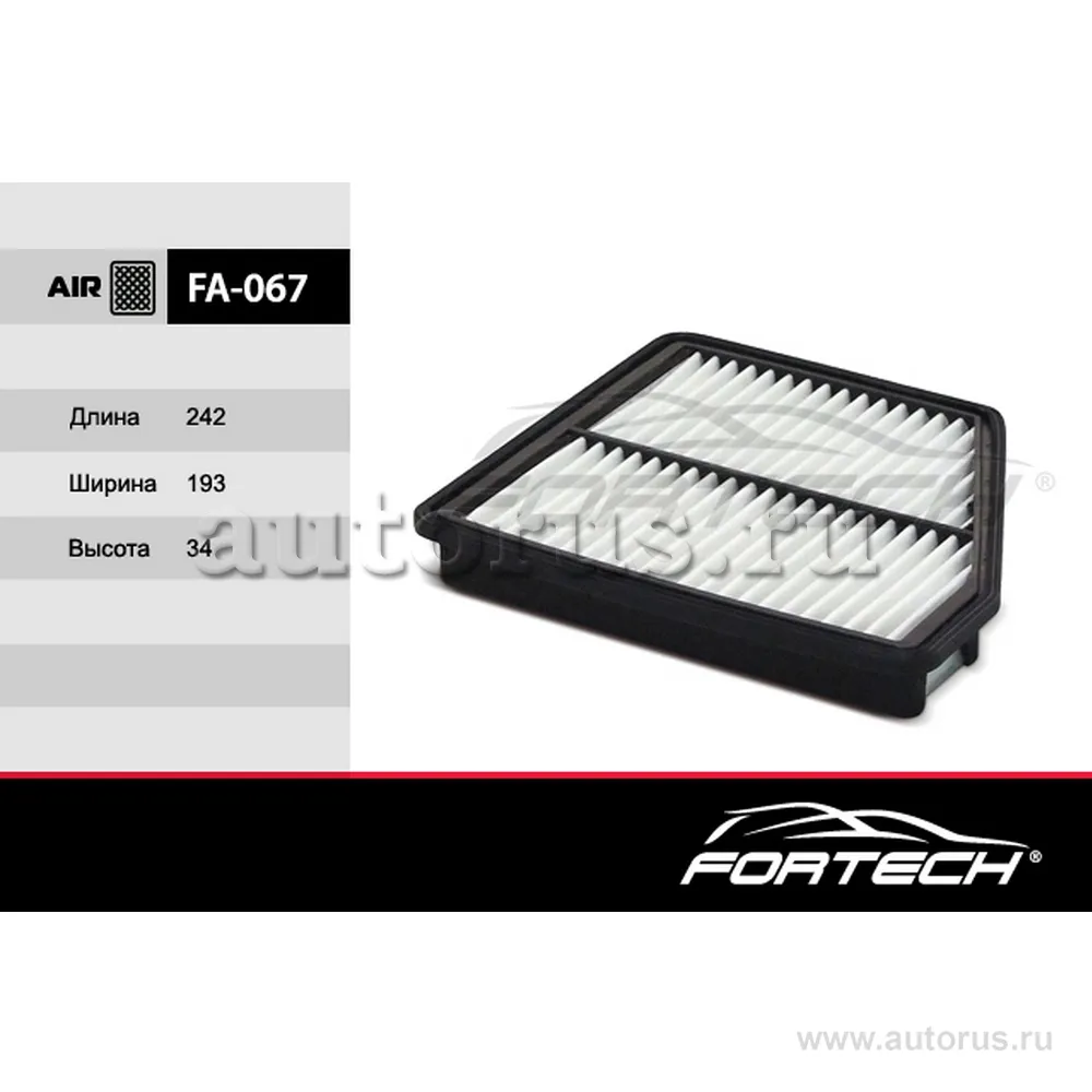 Фильтр воздушный hyundai matrix FORTECH FA067